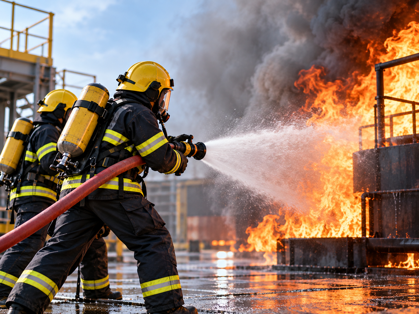 Fire Fighting Training at PNIFS
